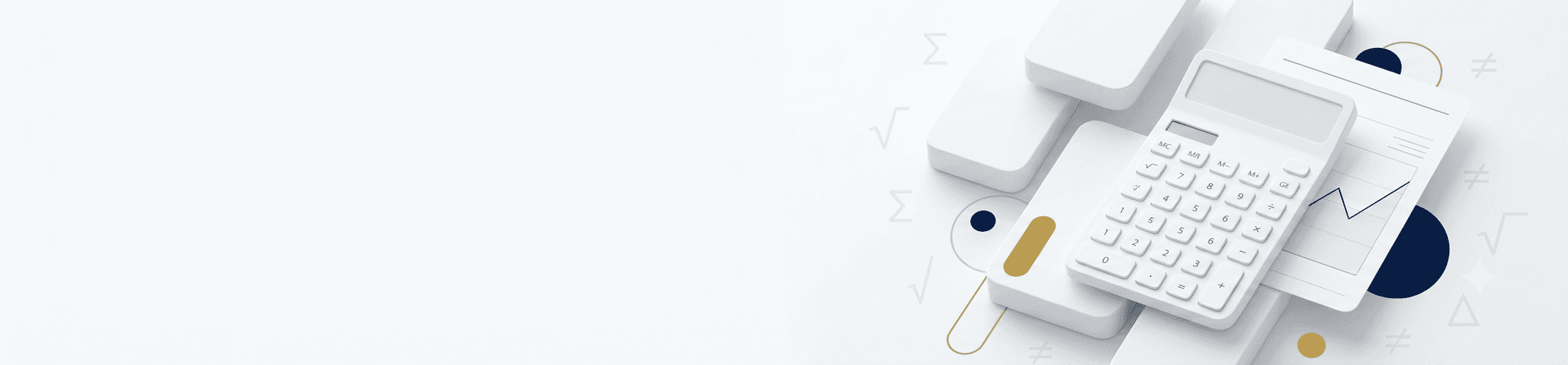 Financial Planning & Calculators Banner