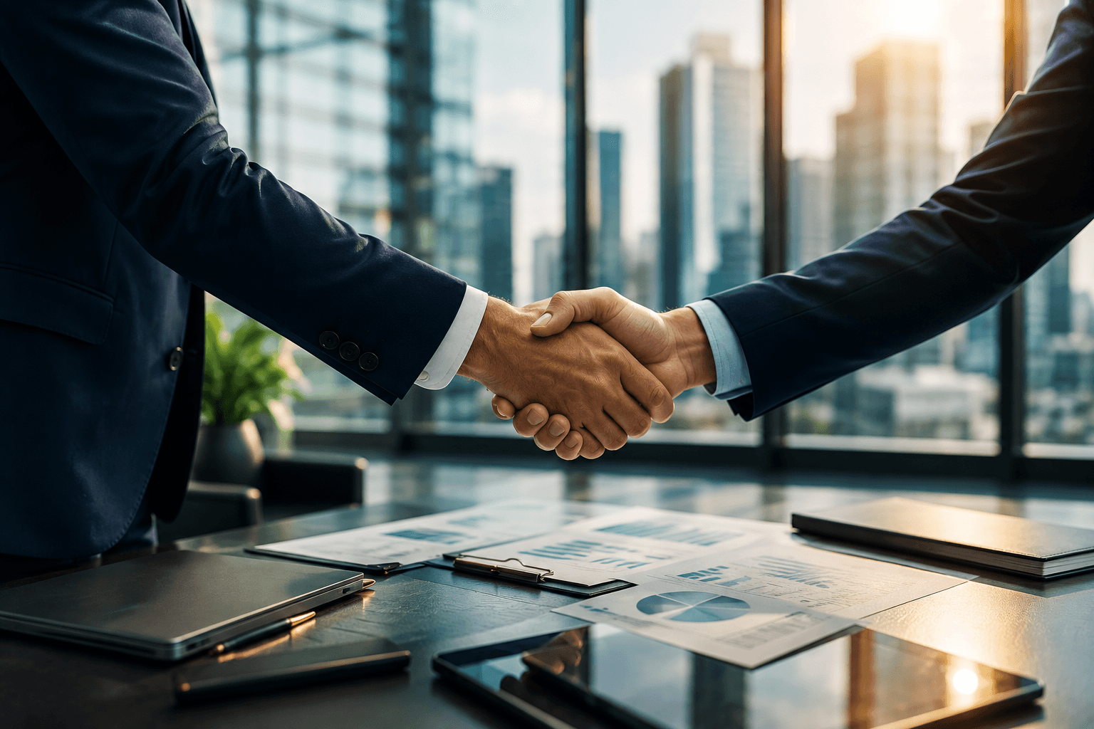 Built on Trust - Handshake
