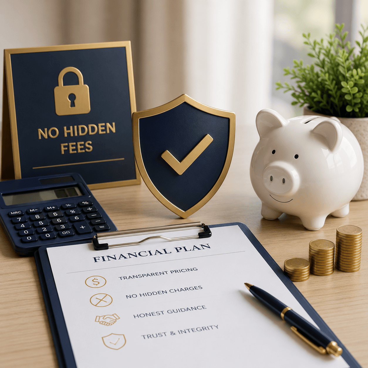 No Hidden Fees